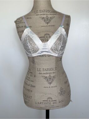 Oh La La Cheri Satin Lace Bra